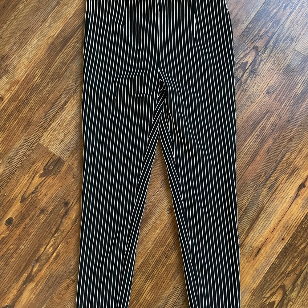 Stretchy striped pants